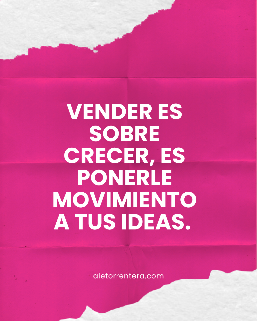 Post de Instagram Frase Motivadora Rasgado Rosa.png